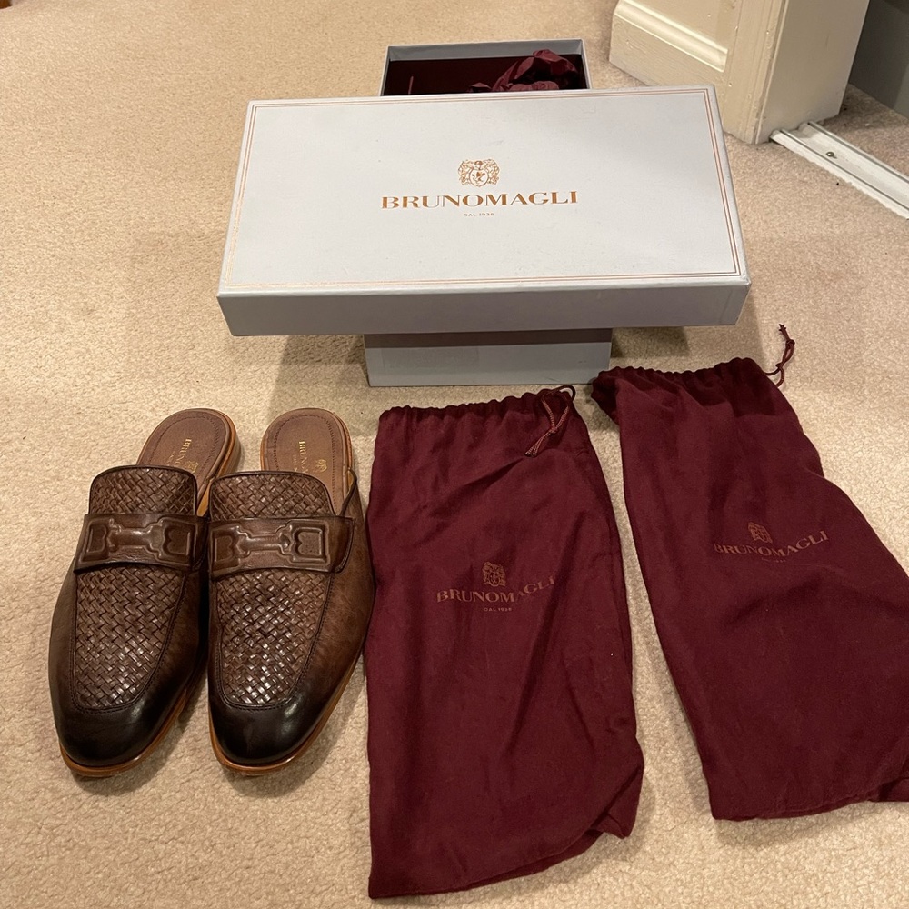 Men’s Bruno Magli Mules Slip Ons